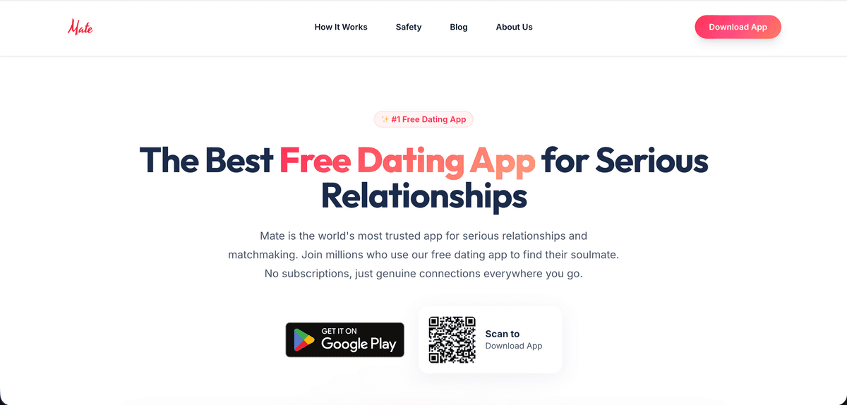 Mate Website